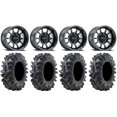 thumbnail image 1 of Method 409 14" Black (5+2) Wheels 32" Terminator Tires Sportsman RZR Ranger, 1 of 4