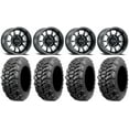 thumbnail image 1 of Method 409 14" Wheels Black (4+3) 32" Sniper 920 Tires Kawasaki Mule Pro FXT, 1 of 4
