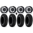 thumbnail image 1 of Method 409 14" Wheels Black (5+2) 34" Warrior XT Tires Polaris RZR XP 1000 / PRO XP / Ranger XP 900/1000, 1 of 4