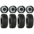 thumbnail image 1 of Method 409 15" Black (4+3) Wheels 30" XC450 Tires Sportsman RZR Ranger, 1 of 4