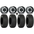 thumbnail image 1 of Method 409 15" Black (4+3) Wheels 32" RT320 Tires Can-Am Commander Maverick Renegade Outlander Defender, 1 of 4