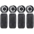 thumbnail image 1 of Method 409 15" Black (4+3) Wheels 32" Regulator Tires Sportsman RZR Ranger, 1 of 4