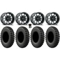 thumbnail image 1 of Method 409 15" Black (4+3) Wheels 37" MotoRally Tires Can-Am Commander Maverick Renegade Outlander Defender, 1 of 4