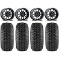 thumbnail image 1 of Method 409 15" Black (5+2) Wheels 30" Desert Series Tires Kawasaki Mule Pro FXT, 1 of 4