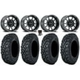 thumbnail image 1 of Method 409 15" Black (5+2) Wheels 32" Klever X/T Tires Can-Am Commander Maverick Renegade Outlander Defender, 1 of 4