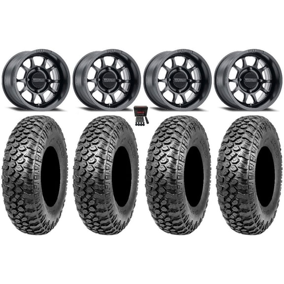 Method 409 15" Black (5+2) Wheels 32" RAZR XT Tires Polaris RZR XP 1000 / PRO XP / Ranger XP 900/1000
