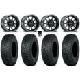 thumbnail image 1 of Method 409 15" Black (5+2) Wheels 33" Tenacity XNR Tires Sportsman RZR Ranger, 1 of 4