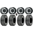 thumbnail image 1 of Method 409 15" Black (5+2) Wheels 35" Roxxzilla Tires Sportsman RZR Ranger, 1 of 4