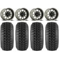 thumbnail image 1 of Method 409 15" Grey (4+3) Wheels 32" DS Soft Tires Sportsman RZR Ranger, 1 of 4