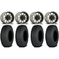 thumbnail image 1 of Method 409 15" Grey (4+3) Wheels 33" Coyote Tires Kawasaki Mule Pro FXT, 1 of 4