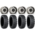 thumbnail image 1 of Method 409 15" Grey (4+3) Wheels 33" Versa Cross V3 Tires Sportsman RZR Ranger, 1 of 4