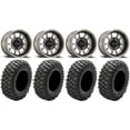 thumbnail image 1 of Method 409 15" Grey (5+2) Wheels 30" Crawler XR Tires Sportsman RZR Ranger, 1 of 4