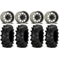 thumbnail image 1 of Method 409 15" Grey (5+2) Wheels 32" Cryptid Tires Kawasaki Mule Pro FXT, 1 of 4
