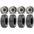 thumbnail image 1 of Method 409 15" Grey (5+2) Wheels 32" Roxxzilla 396 Tires Sportsman RZR Ranger, 1 of 4