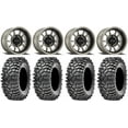 thumbnail image 1 of Method 409 15" Grey (5+2) Wheels 32" Roxxzilla Tires Sportsman RZR Ranger, 1 of 4