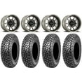 thumbnail image 1 of Method 409 15" Grey (5+2) Wheels 33" RAZR XT Tires Sportsman RZR Ranger, 1 of 4