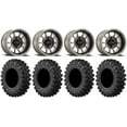 thumbnail image 1 of Method 409 15" Grey (5+2) Wheels 37" MotoRavage XL Tires Can-Am Maverick X3 / Honda Pioneer 1000 / Talon, 1 of 4