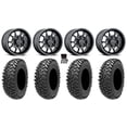 thumbnail image 1 of Method 409 15" Wheel Black 32" Rampage Fury Tires Can-Am Maverick R, 1 of 4