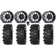 thumbnail image 1 of Method 409 15" Wheels Black (4+3) 33" Outlaw M/T Tires Can-Am Commander Maverick Renegade Outlander Defender, 1 of 4