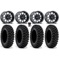 thumbnail image 1 of Method 409 15" Wheels Black (5+2) 32" Warrior XT Sticky Tires Can-Am Commander Maverick Renegade Outlander Defender, 1 of 4