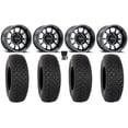 thumbnail image 1 of Method 409 15" Wheels Black (5+2) 33" DX440 Tires Can-Am Maverick X3 / Honda Pioneer 1000 / Talon, 1 of 4