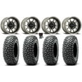 thumbnail image 1 of Method 409 15" Wheels Grey (4+3) 32" RocScraper Tires Sportsman RZR Ranger, 1 of 4