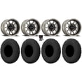 thumbnail image 1 of Method 409 15" Wheels Grey (4+3) 33" Gripper R/T Tires Sportsman RZR Ranger, 1 of 4