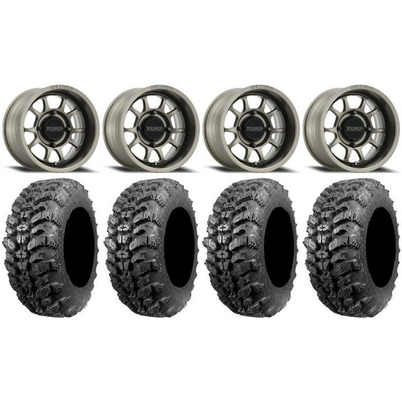 Method 409 15" Wheels Grey (5+2) 32" Sniper 920 Tires Polaris RZR XP 1000 / PRO XP / Ranger XP 900/1000