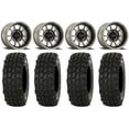 thumbnail image 1 of Method 409 15" Wheels Grey (5+2) 35" XComp ATR Tires Kawasaki Mule Pro FXT, 1 of 4
