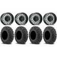 thumbnail image 1 of Method 411 14" Black Wheels 30" MotoVator Tires Sportsman RZR Ranger, 1 of 4