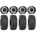 thumbnail image 1 of Method 411 14" Black Wheels 30" XCR350 Tires Sportsman RZR Ranger, 1 of 4
