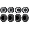 thumbnail image 1 of Method 411 14" Black Wheels 32" MotoRavage Tires Polaris RZR XP 1000 / PRO XP / Ranger XP 900/1000, 1 of 4