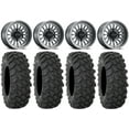thumbnail image 1 of Method 411 14" Titanium Wheels 30" XTR370 Tires Sportsman RZR Ranger, 1 of 4