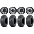 thumbnail image 1 of Method 411 14" Wheels Black 28" Terra Hook Tires Polaris RZR XP 1000 / PRO XP / Ranger XP 900/1000, 1 of 4
