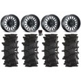 thumbnail image 1 of Method 411 14" Wheels Black 30" Outlaw Max Tires Polaris RZR XP 1000 / PRO XP / Ranger XP 900/1000, 1 of 4