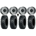 thumbnail image 1 of Method 411 14" Wheels Titanium 32" MT911 Tires Sportsman RZR Ranger, 1 of 4