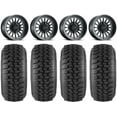 thumbnail image 1 of Method 411 15" Black (4+3) Wheels 32" DS Soft Tires Can-Am Commander Maverick Renegade Outlander Defender, 1 of 4