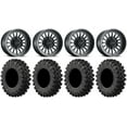 thumbnail image 1 of Method 411 15" Black (4+3) Wheels 32" MotoRavage XL Tires Polaris RZR XP 1000 / PRO XP / Ranger XP 900/1000, 1 of 4
