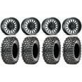thumbnail image 1 of Method 411 15" Black (4+3) Wheels 32" Roxxzilla Tires Can-Am Maverick X3 / Honda Pioneer 1000 / Talon, 1 of 4
