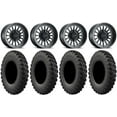 thumbnail image 1 of Method 411 15" Black (4+3) Wheels 37" MotoRally Tires Polaris RZR XP 1000 / PRO XP / Ranger XP 900/1000, 1 of 4
