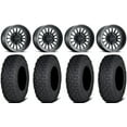 thumbnail image 1 of Method 411 15" Black (5+2) Wheels 33" Coyote Tires Sportsman RZR Ranger, 1 of 4