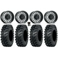 thumbnail image 1 of Method 411 15" Black (5+2) Wheels 34" MT911 Tires Can-Am Maverick X3 / Honda Pioneer 1000 / Talon, 1 of 4