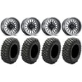 thumbnail image 1 of Method 411 15" Ti (4+3) Wheels 28" Crawler XG Tires Can-Am Maverick X3 / Honda Pioneer 1000 / Talon, 1 of 4