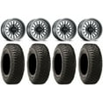 thumbnail image 1 of Method 411 15" Ti (4+3) Wheels 32" BFG KM3 Tires Sportsman RZR Ranger, 1 of 4