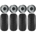 thumbnail image 1 of Method 411 15" Ti (4+3) Wheels 32" Desert Series Tires Sportsman RZR Ranger, 1 of 4