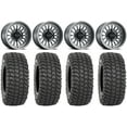 thumbnail image 1 of Method 411 15" Ti (4+3) Wheels 32" XCR350 Tires Sportsman RZR Ranger, 1 of 4