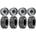 thumbnail image 1 of Method 411 15" Ti (4+3) Wheels 35" Roxxzilla Tires Sportsman RZR Ranger, 1 of 4