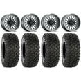 thumbnail image 1 of Method 411 15" Ti (4+3) Wheels 35" XC450 Tires Sportsman RZR Ranger, 1 of 4