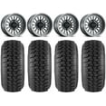 thumbnail image 1 of Method 411 15" Ti (5+2) Wheels 32" DS Soft Tires Sportsman RZR Ranger, 1 of 4
