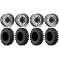 thumbnail image 1 of Method 411 15" Ti (5+2) Wheels 32" MotoRavage XL Tires Can-Am Commander Maverick Renegade Outlander Defender, 1 of 4